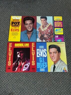 Vintage Elvis Vinyl Records